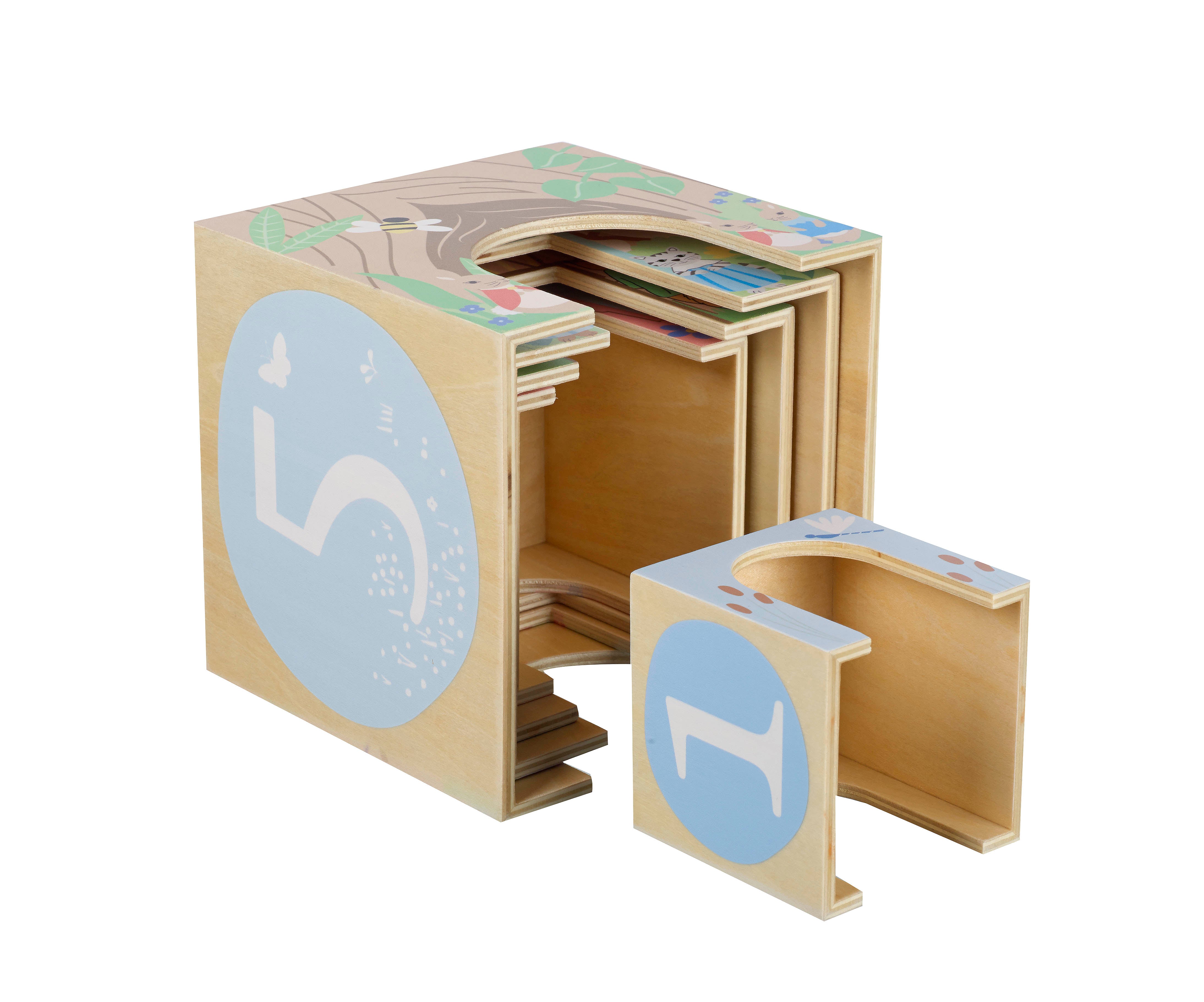 Cardboard stacking 2024 boxes toy