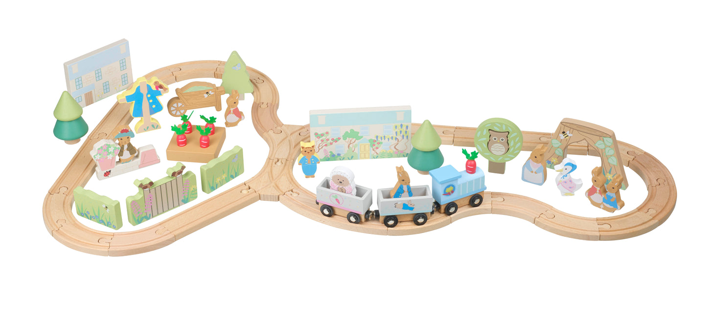 Orange Tree Toys Peter Rabbit Radish Express Train Set
