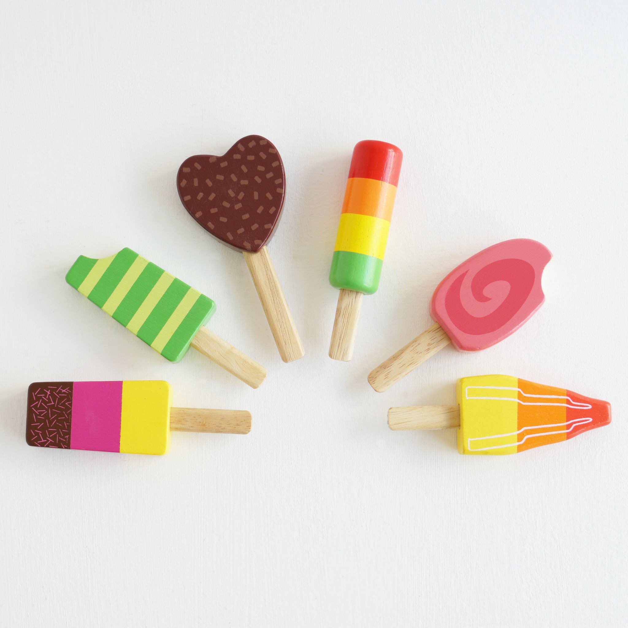 Wooden cheap ice lollies