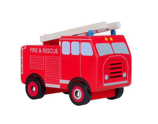Orange Tree Toys Vintage Fire Engine