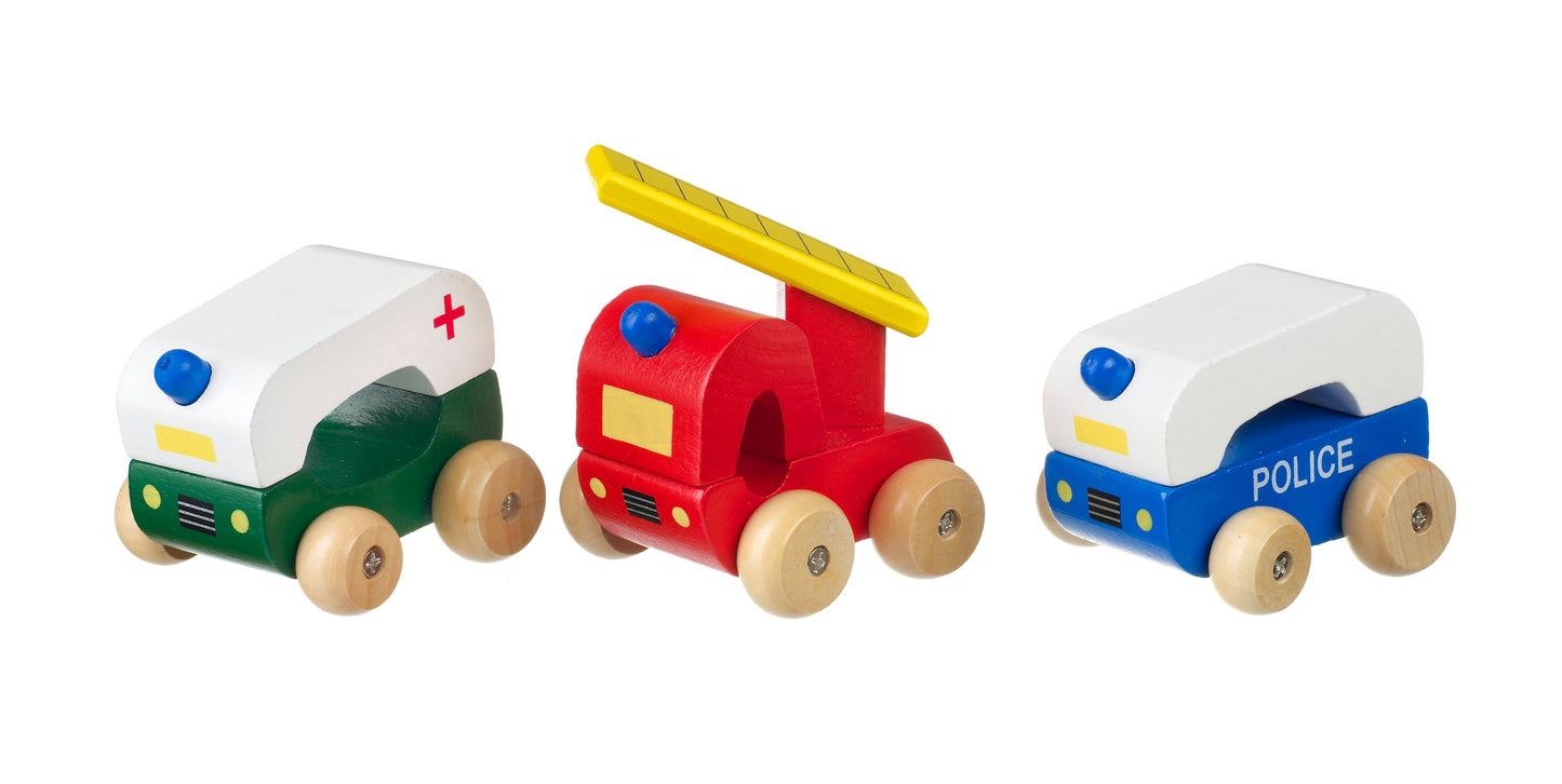 Orange Tree Toys First Emergency Vehicles