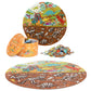 Boppi Round Jigsaw - 150 Pieces - Dinosaurs